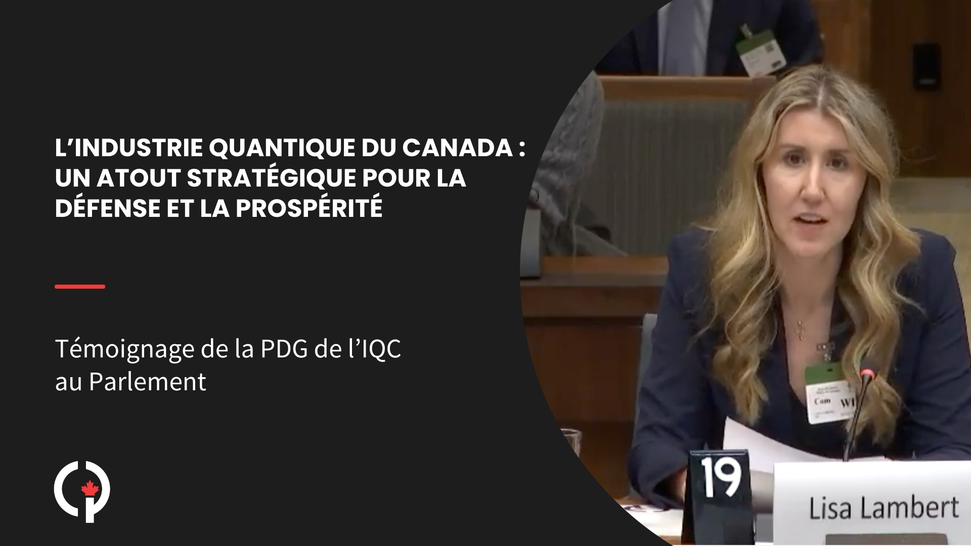L’industrie quantique du Canada : un atout stratégique pour la défense et la prospérité